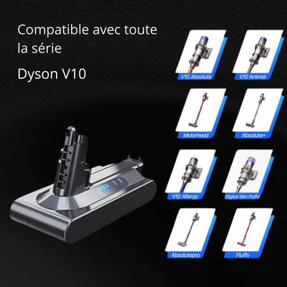 Batterie dyson v10 compatible avec toutes les séries