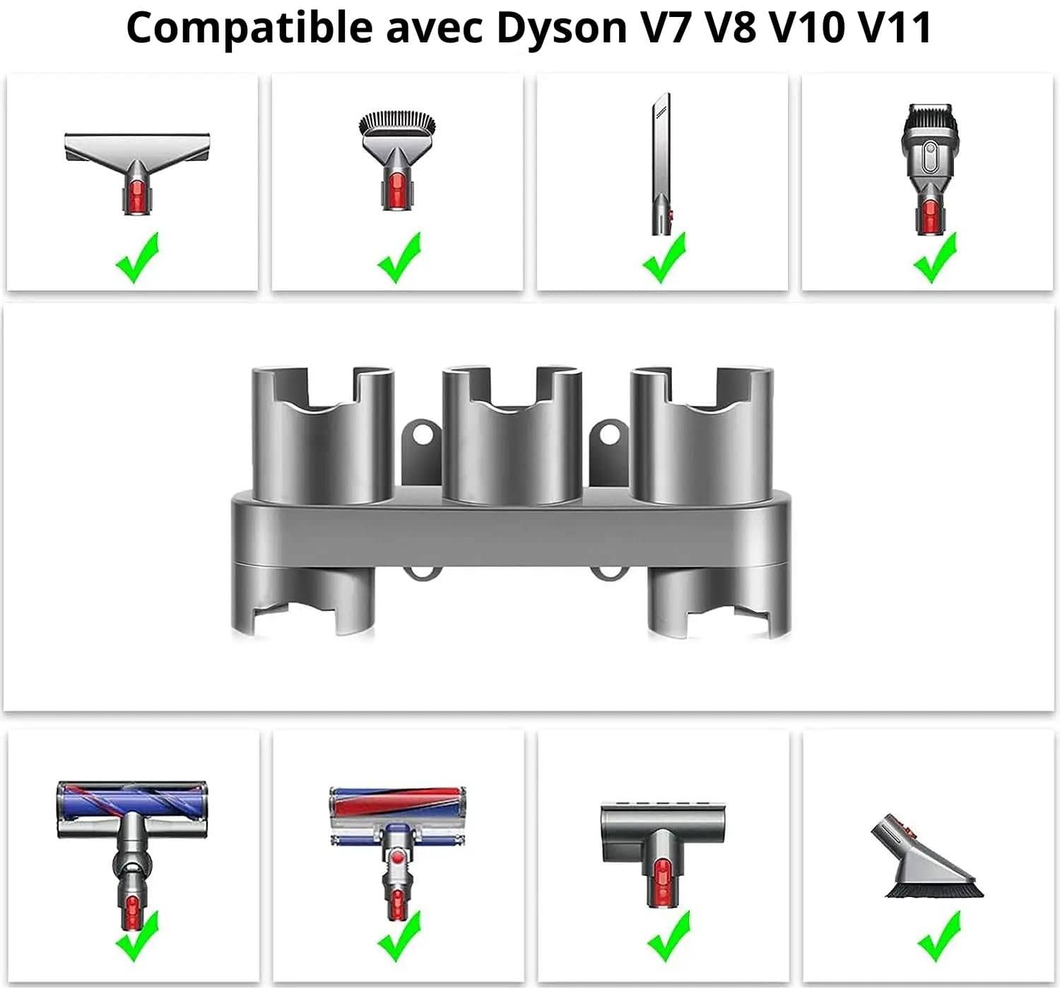 Support accessoire Dyson