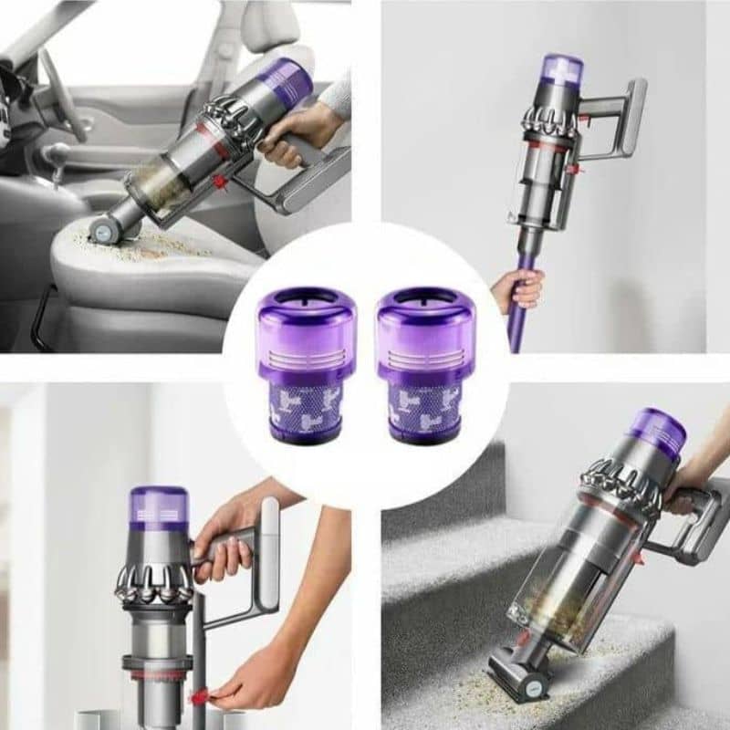 Utilisation du filtre Dyson V10