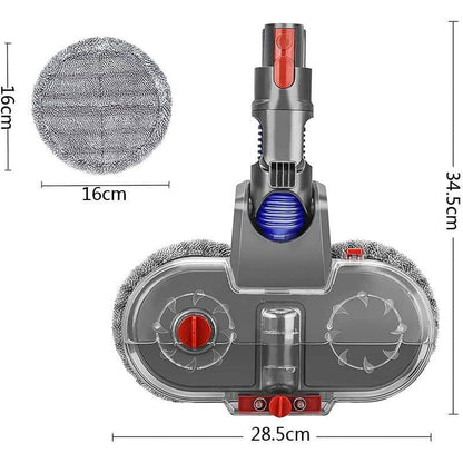 Dimensions de la brosse lavante Dyson